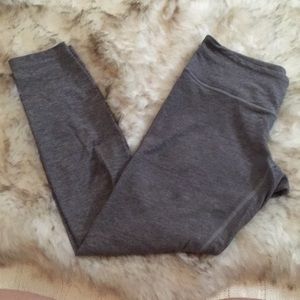 Lululemon Heather Grey Yoga Leggings